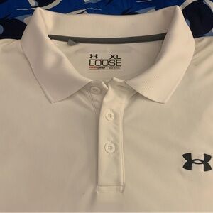UNDER ARMOUR SS LOOSE HeatGear Blended Polyester Polo
